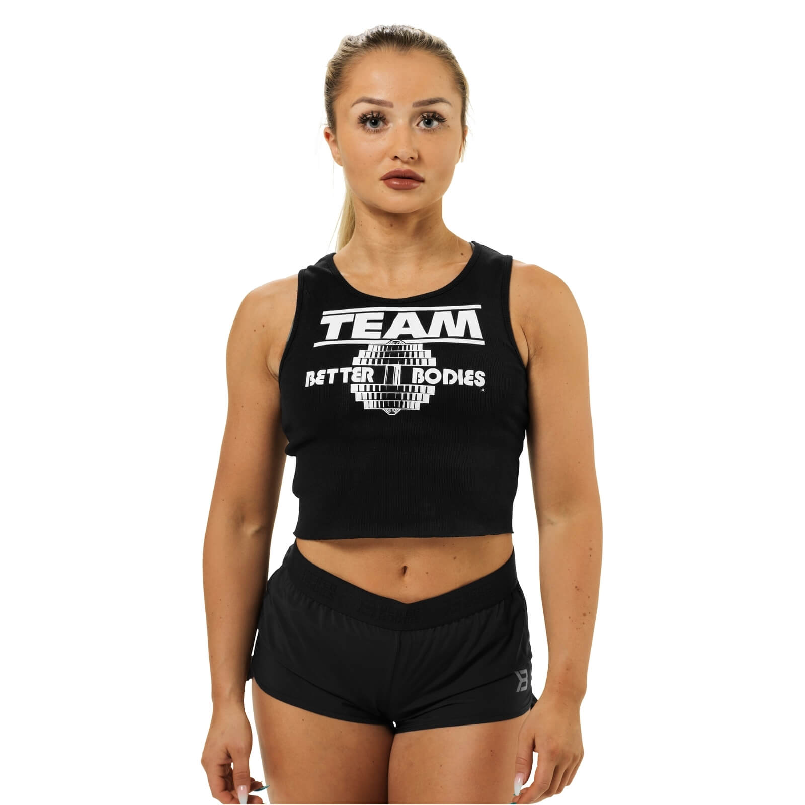 Team Bb Rib Tank, black, Better Bodies