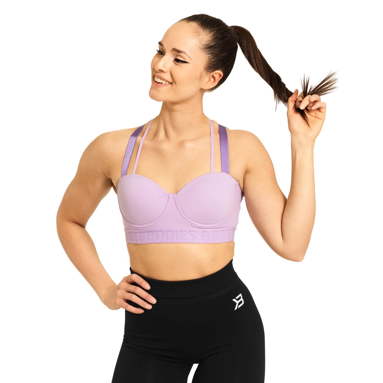 Sjekke Waverly Sports Bra, lilac, Better Bodies hos SportGymButikken.no