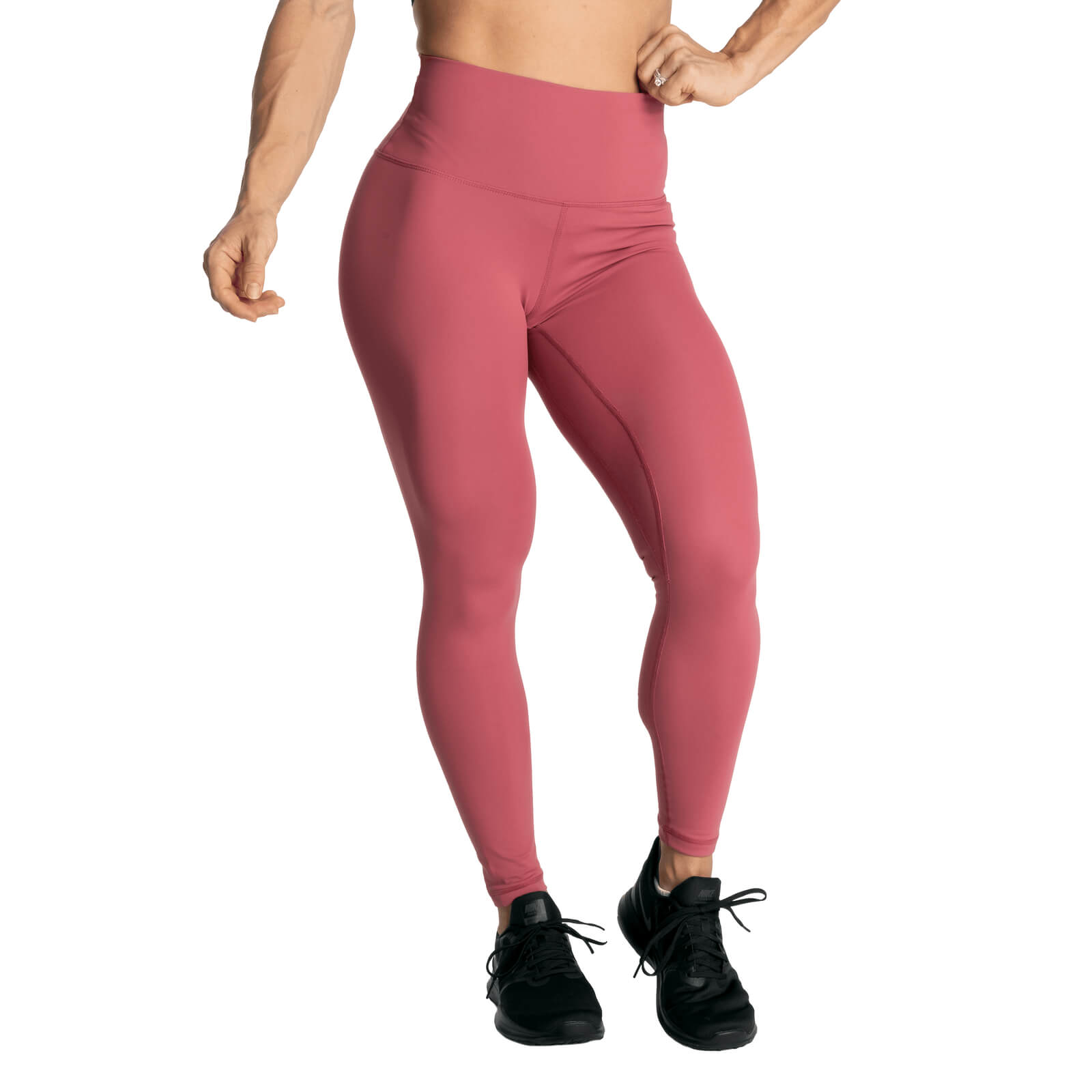 Sjekke Core Leggings, rouge pink, Better Bodies hos SportGymButikken.no