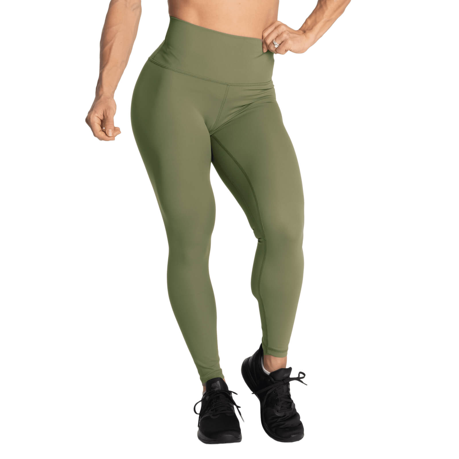 Sjekke Core Leggings, washed green, Better Bodies hos SportGymButikken.no