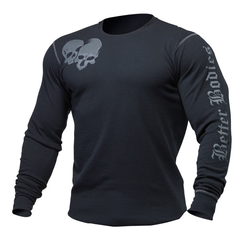 Sjekke Thermal Flex l/s, asphalt, Better Bodies hos SportGymButikken.no