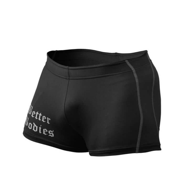 Sjekke Short Tights, black, Better Bodies hos SportGymButikken.no