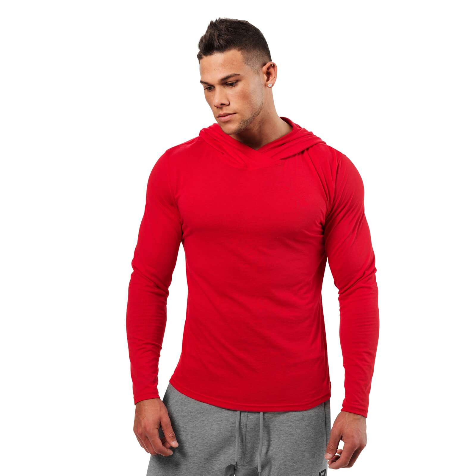 Sjekke Mens Soft Hoodie, bright red, Better Bodies hos SportGymButikken.no