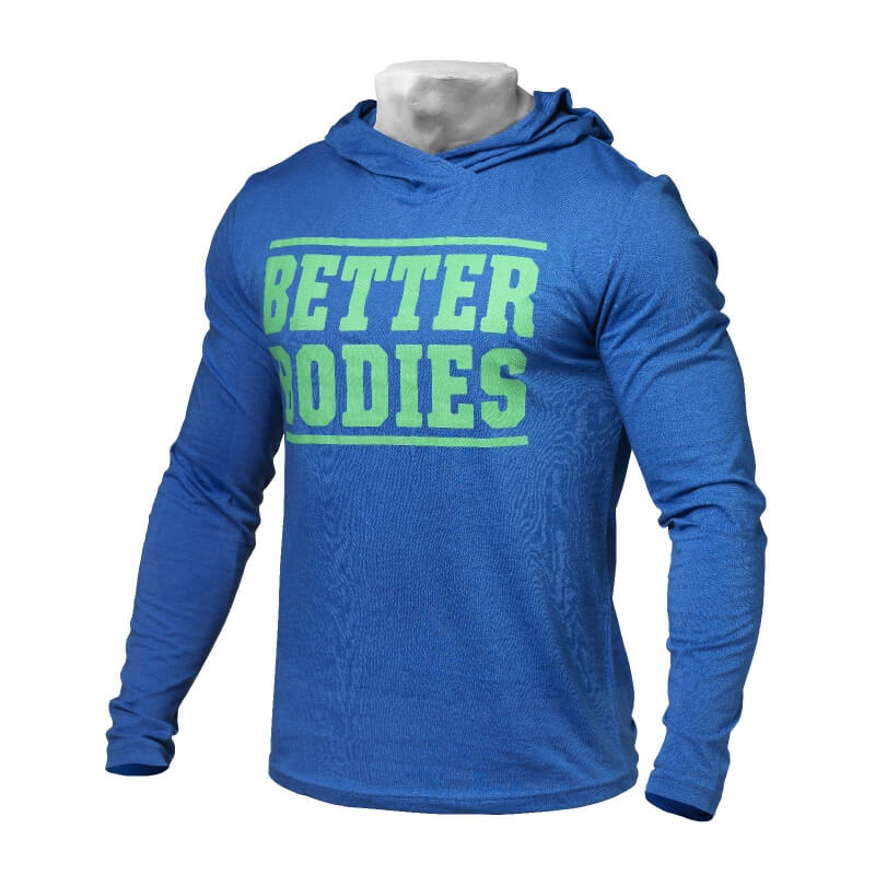 Sjekke Mens Soft Hoodie, brigt blue, Better Bodies hos SportGymButikken.no