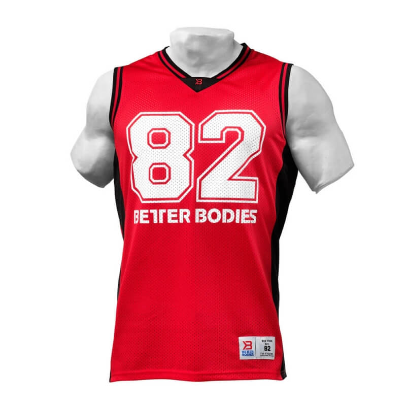 Sjekke Tip-Off Tank, bright red, Better Bodies hos SportGymButikken.no