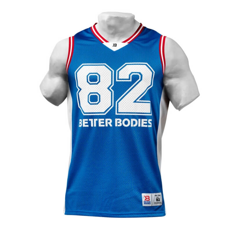 Sjekke Tip-Off Tank, bright blue, Better Bodies hos SportGymButikken.no