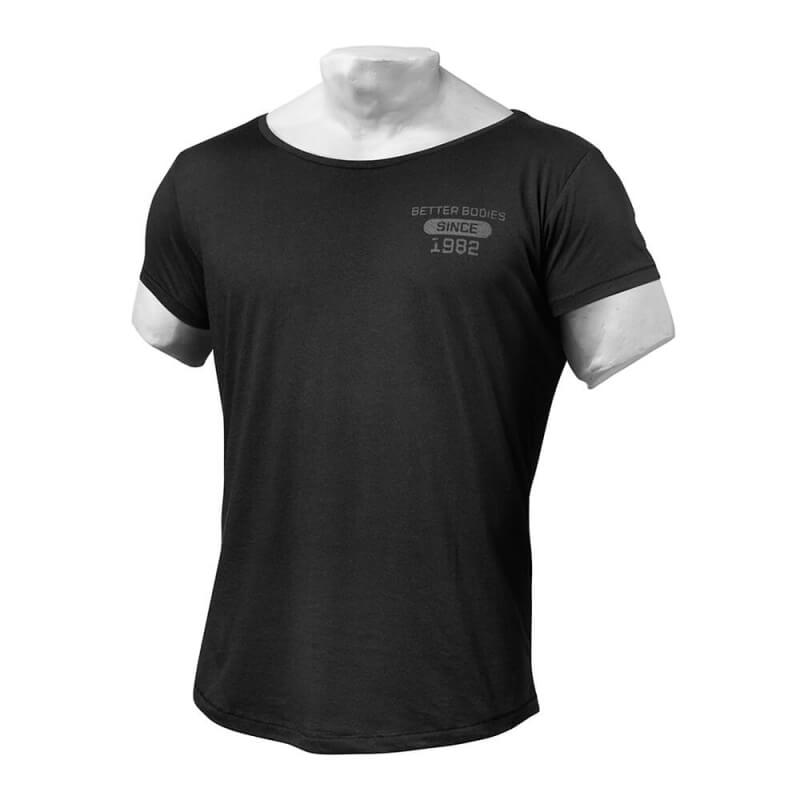 Sjekke Tribeca Tee, black, Better Bodies hos SportGymButikken.no