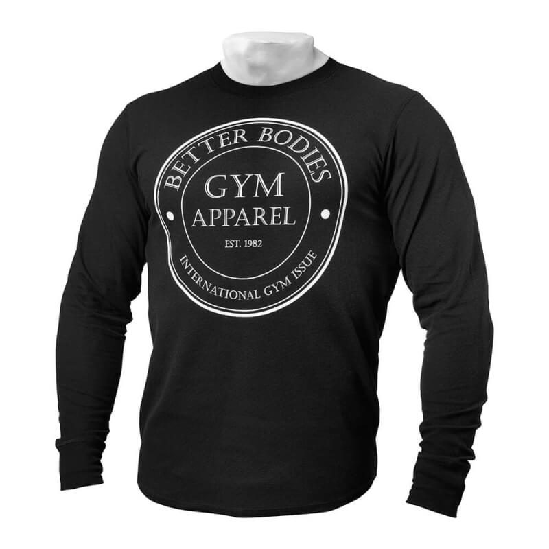 Sjekke Tribeca Thermal L/S, black, Better Bodies hos SportGymButikken.no