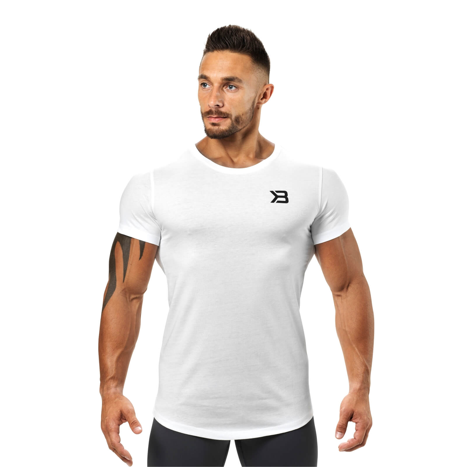 Sjekke Hudson Tee, white, Better Bodies hos SportGymButikken.no