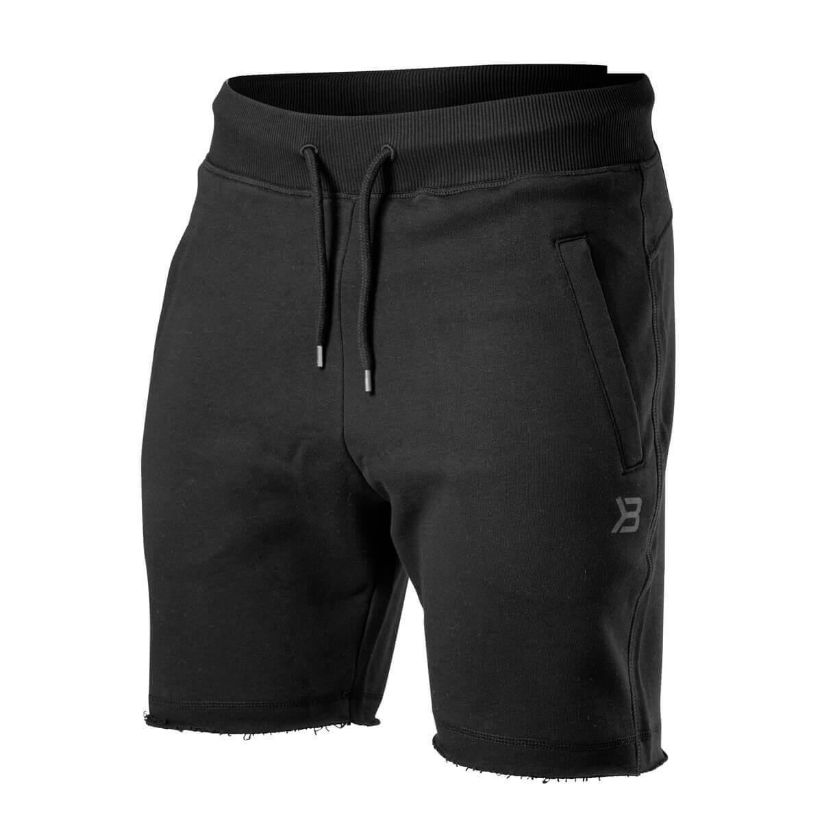 Sjekke Hudson Sweatshorts, black, Better Bodies hos SportGymButikken.no