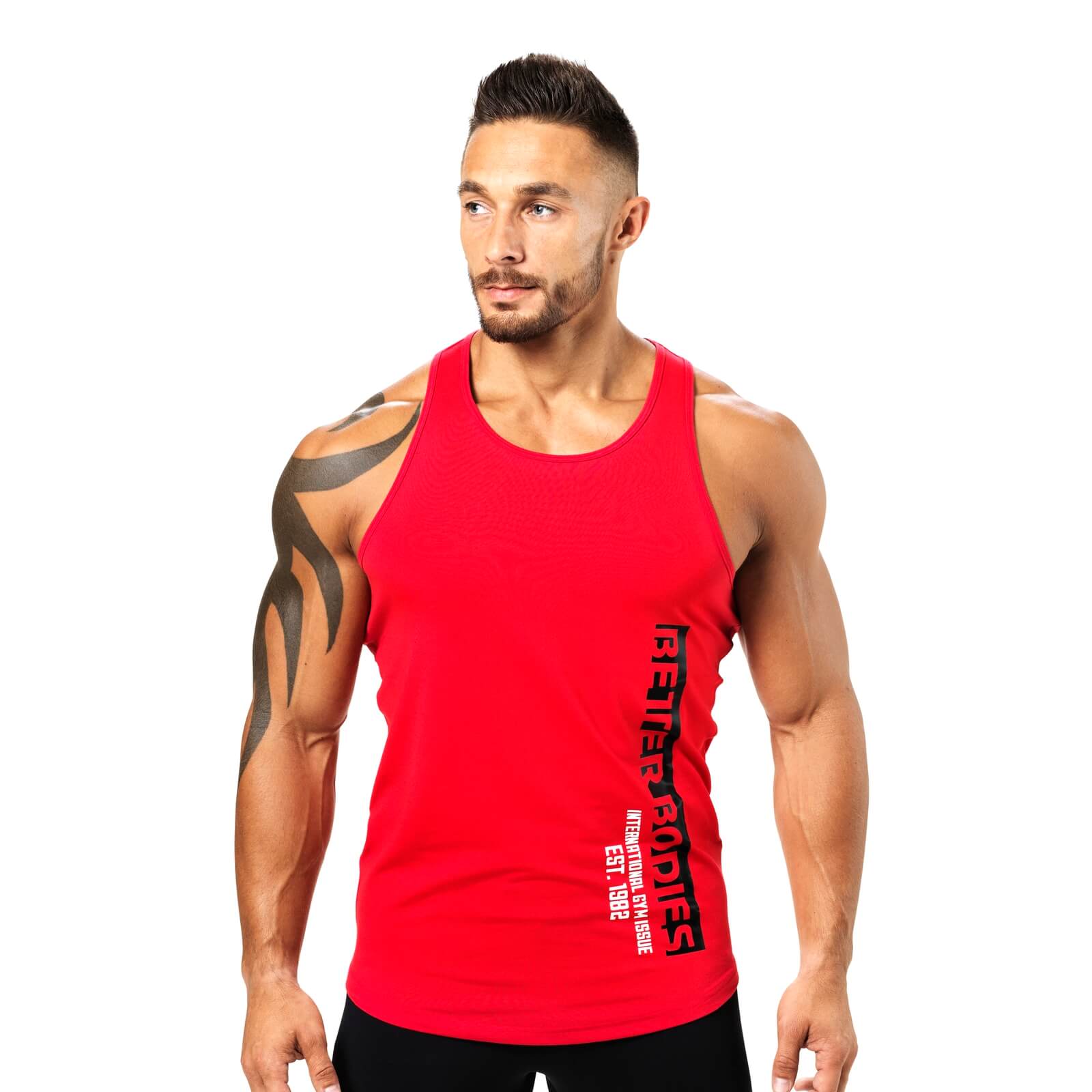 Sjekke Performance T-back, bright red, Better Bodies hos SportGymButikken.no