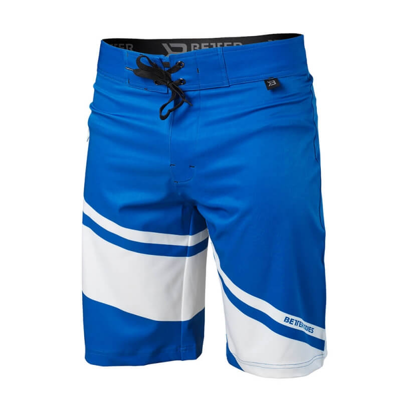 Pro Board Shorts, bright blue, Better Bodies