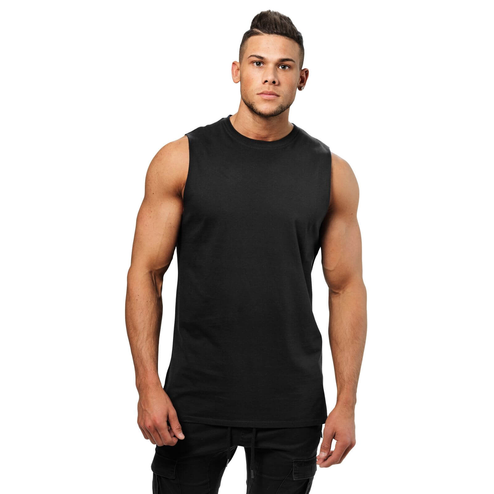 Sjekke Bronx Tank, wash black, Better Bodies hos SportGymButikken.no