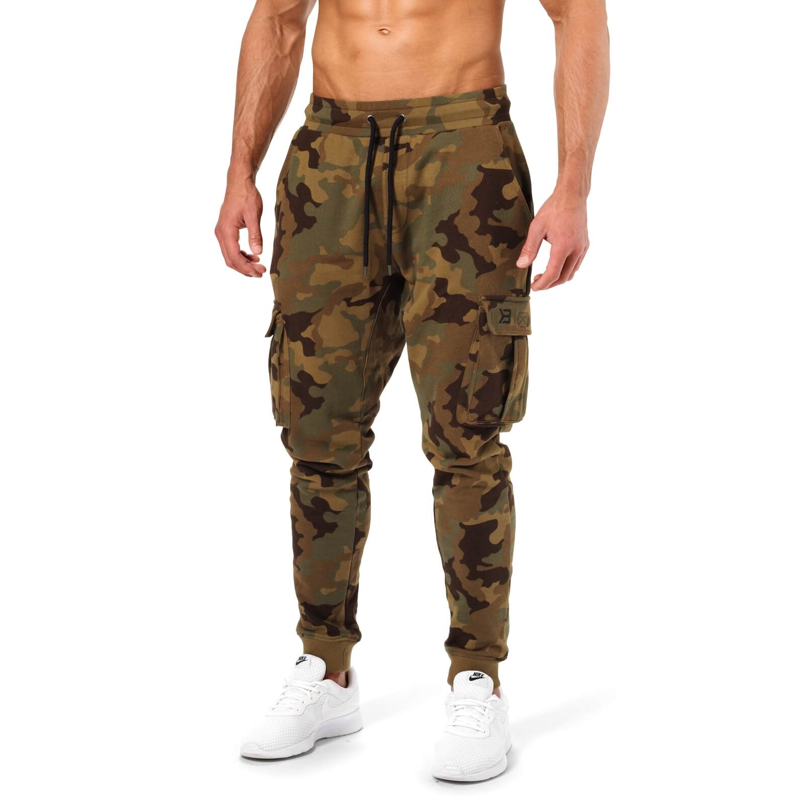 Sjekke Bronx Cargo Sweatpant, military camo, Better Bodies hos SportGymButikken.