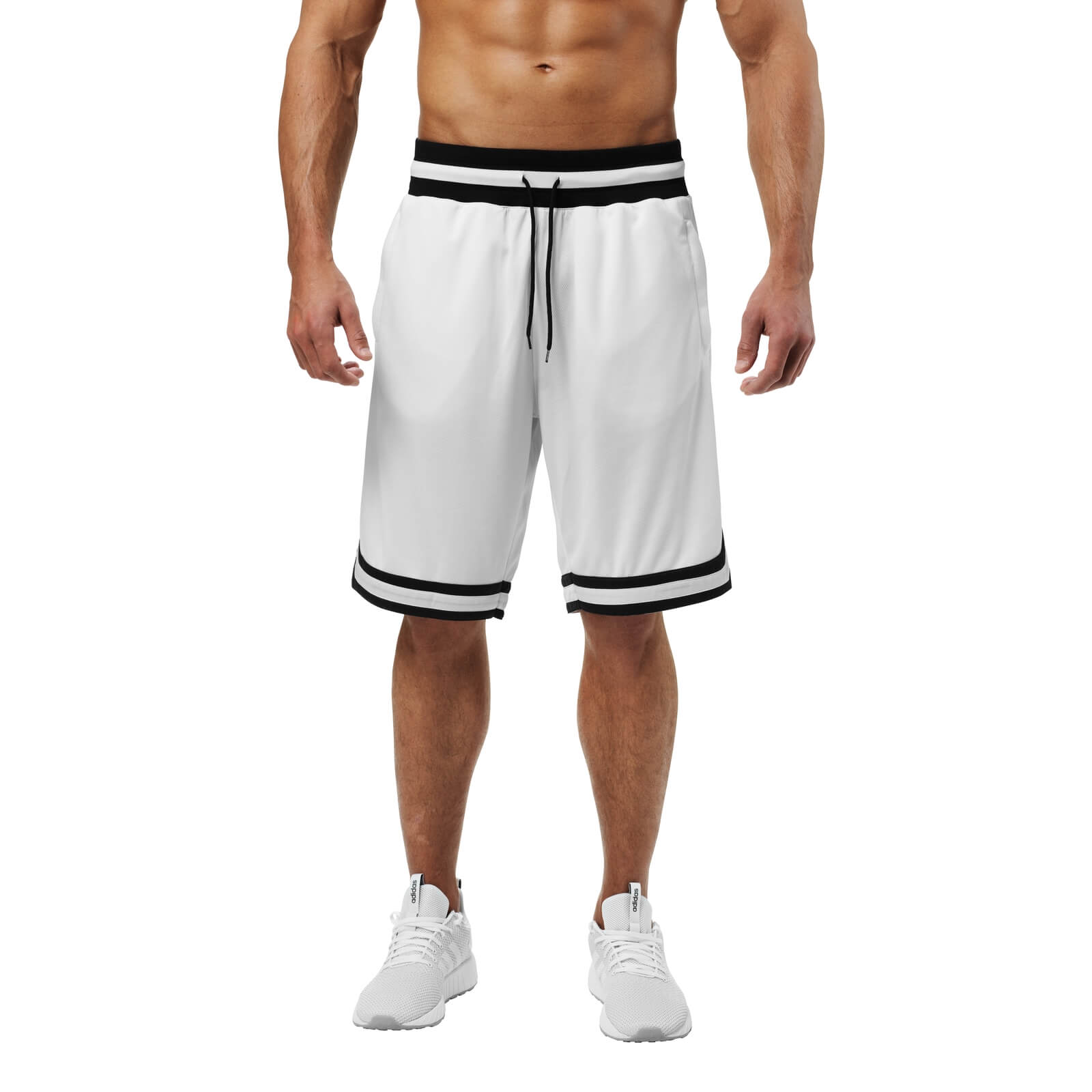 Harlem Shorts, white, Better Bodies
