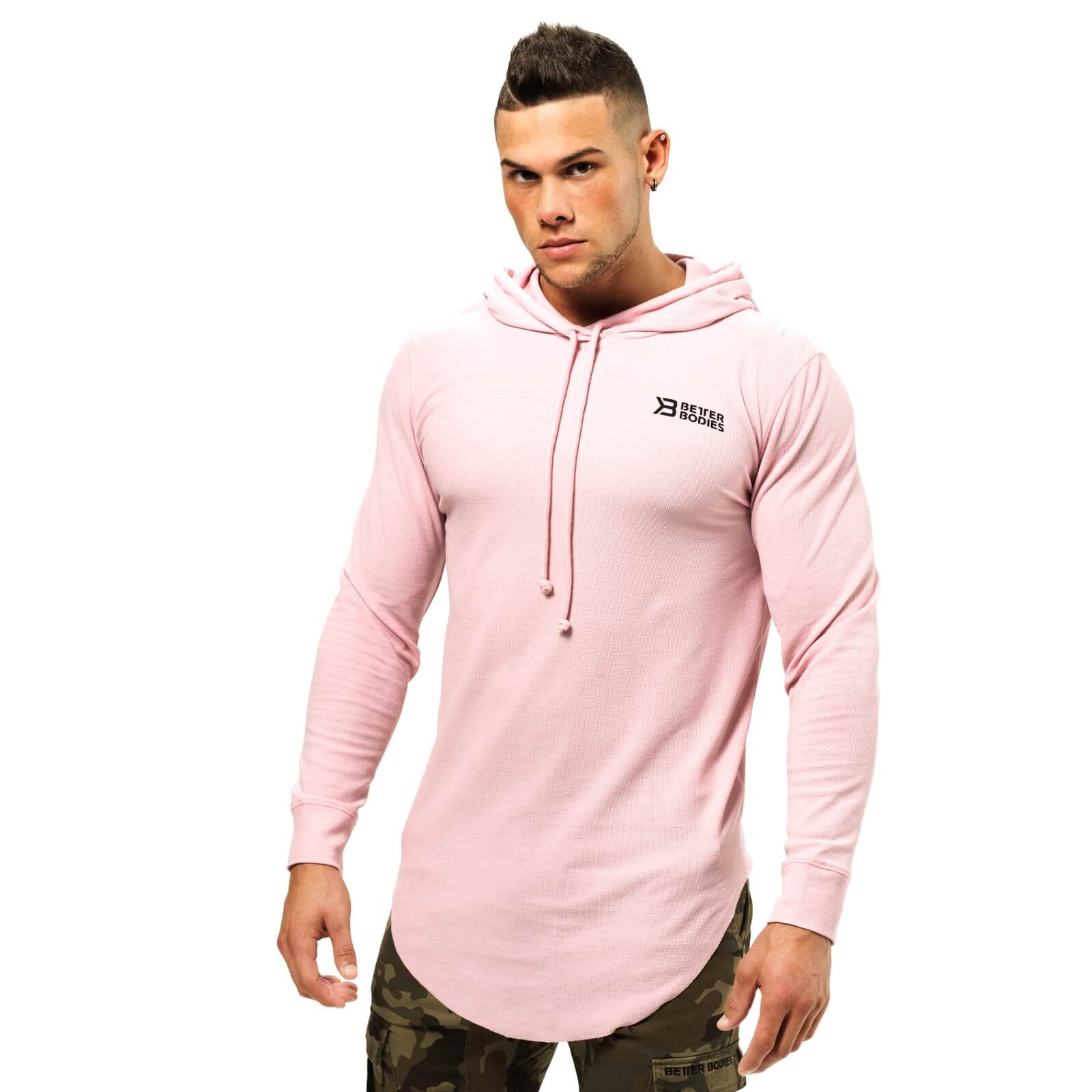 Sjekke Stanton Thermal Hood, light pink, Better Bodies hos SportGymButikken.no