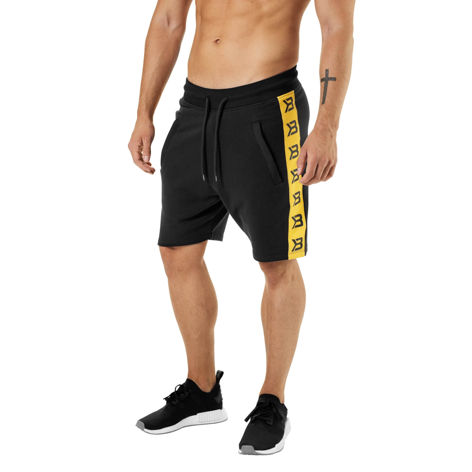 Sjekke Stanton Sweat Shorts, wash black, Better Bodies hos SportGymButikken.no
