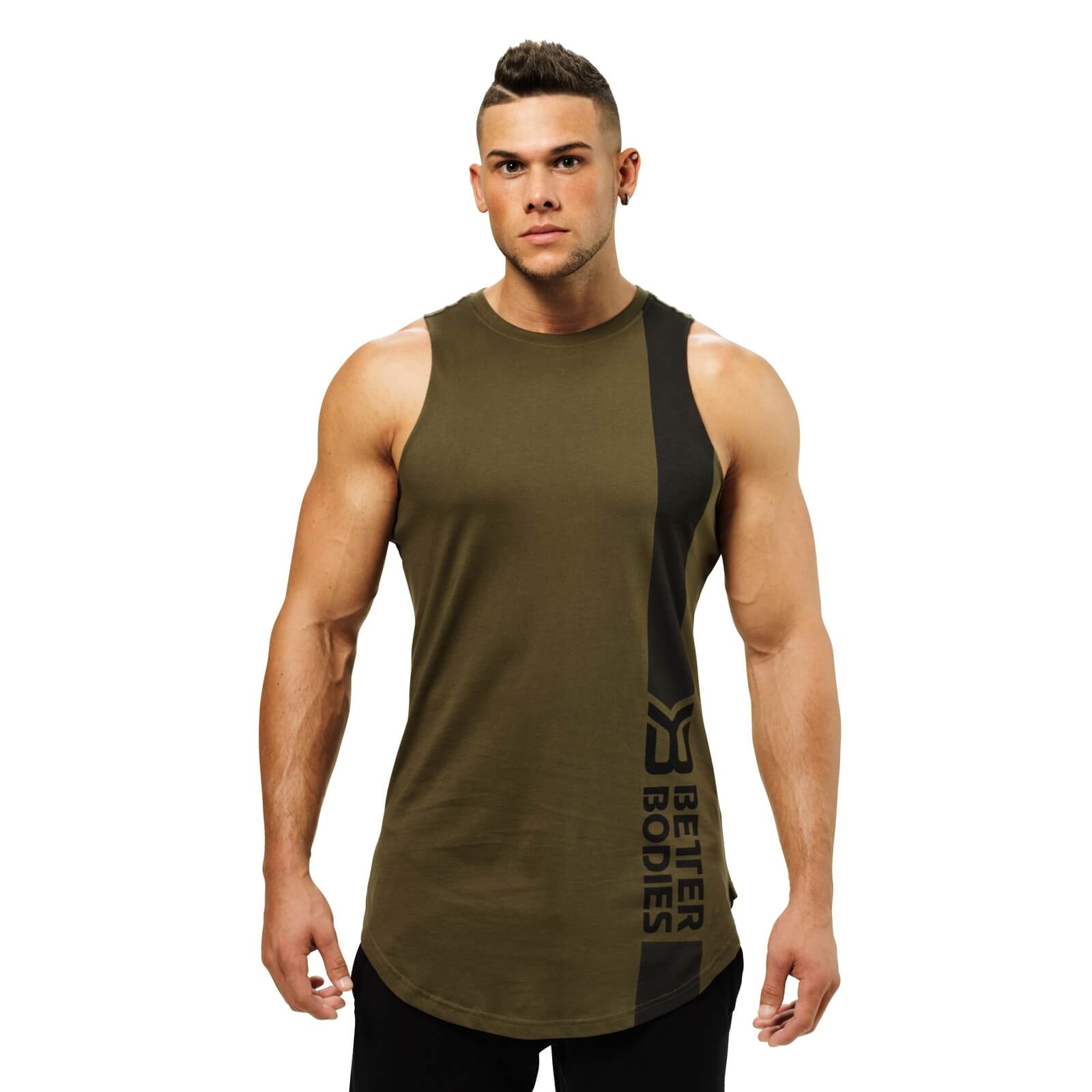 Sjekke Stanton Tank, khaki green, Better Bodies hos SportGymButikken.no