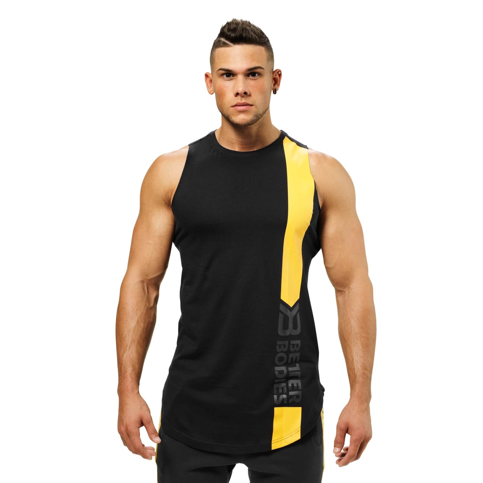 Sjekke Stanton Tank, wash black, Better Bodies hos SportGymButikken.no