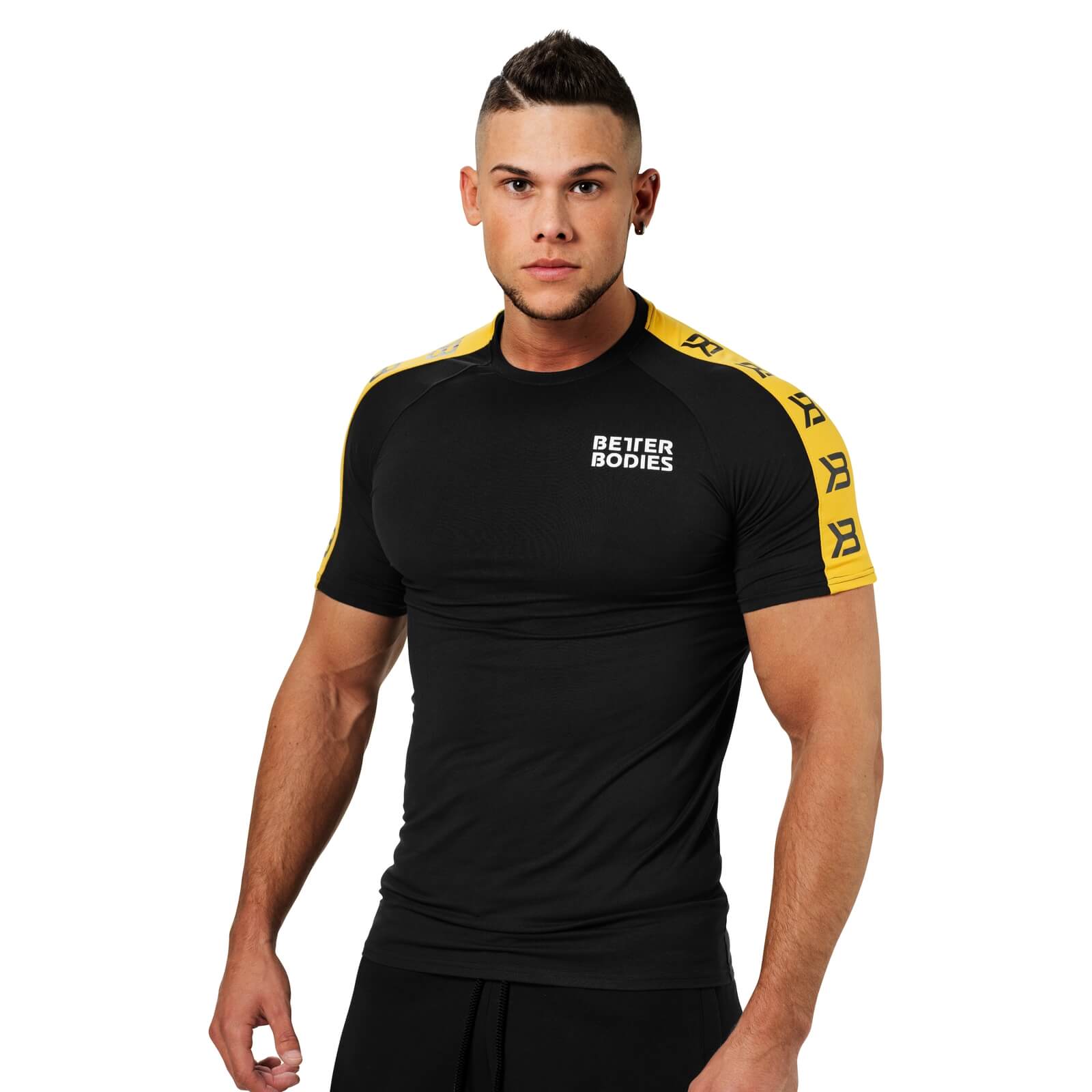 Sjekke Tribeca Power Tee, black, Better Bodies hos SportGymButikken.no