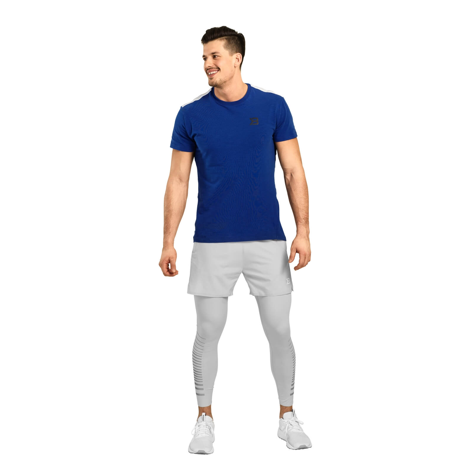 Sjekke Varick Tee, royal blue, Better Bodies hos SportGymButikken.no