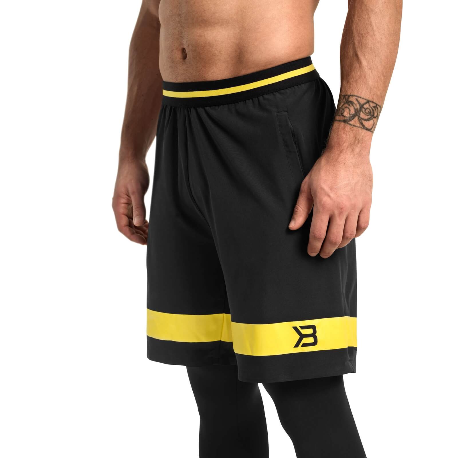 Sjekke Fulton Shorts, black, Better Bodies hos SportGymButikken.no