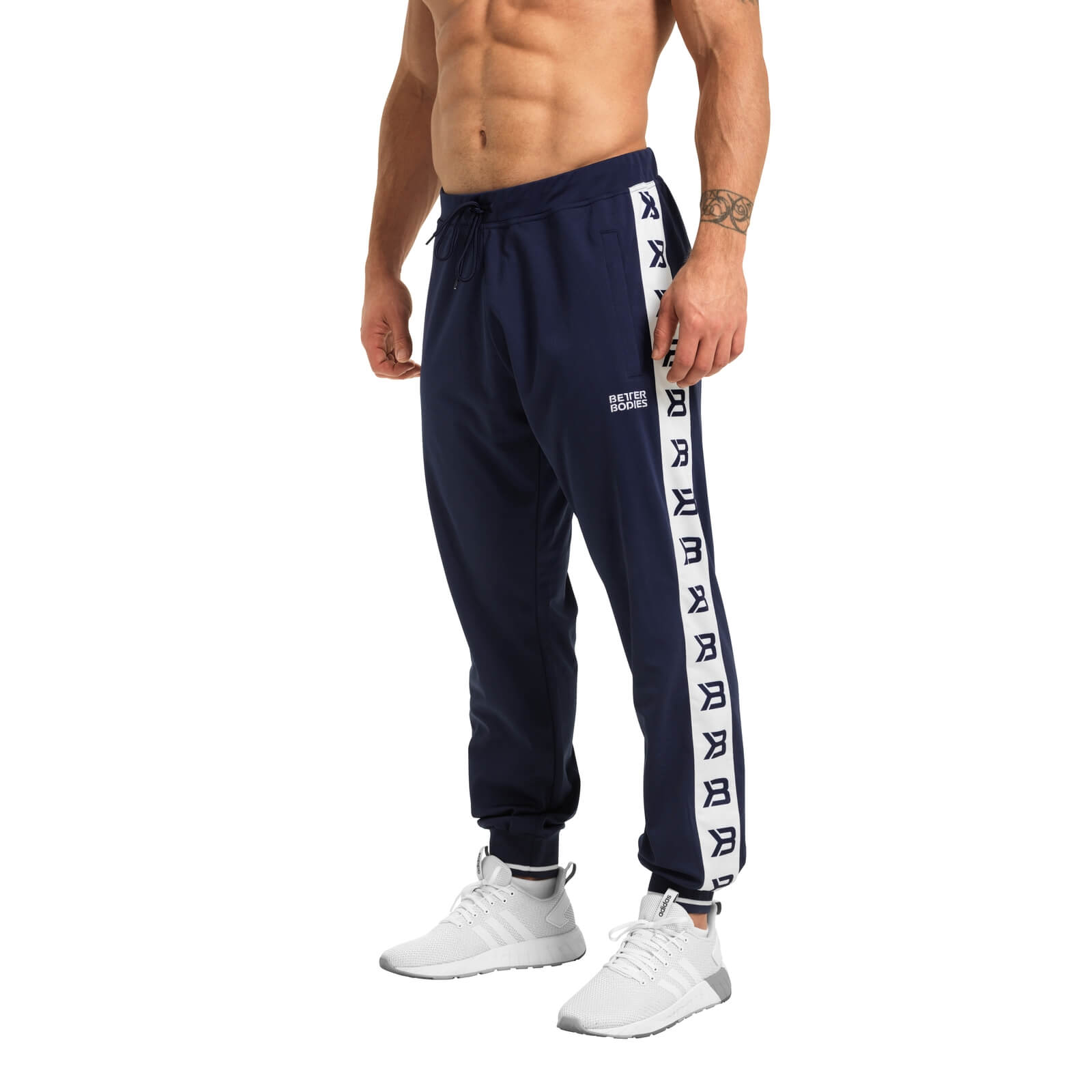 Sjekke Bronx Track Pants, dark navy, Better Bodies hos SportGymButikken.no