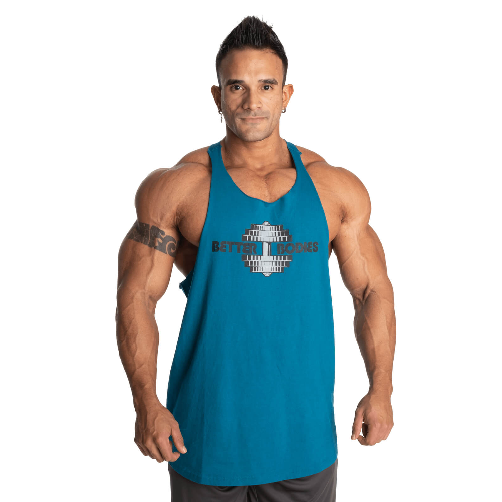 Sjekke Team BB Stringer V2, dark turquoise, Better Bodies hos SportGymButikken.n