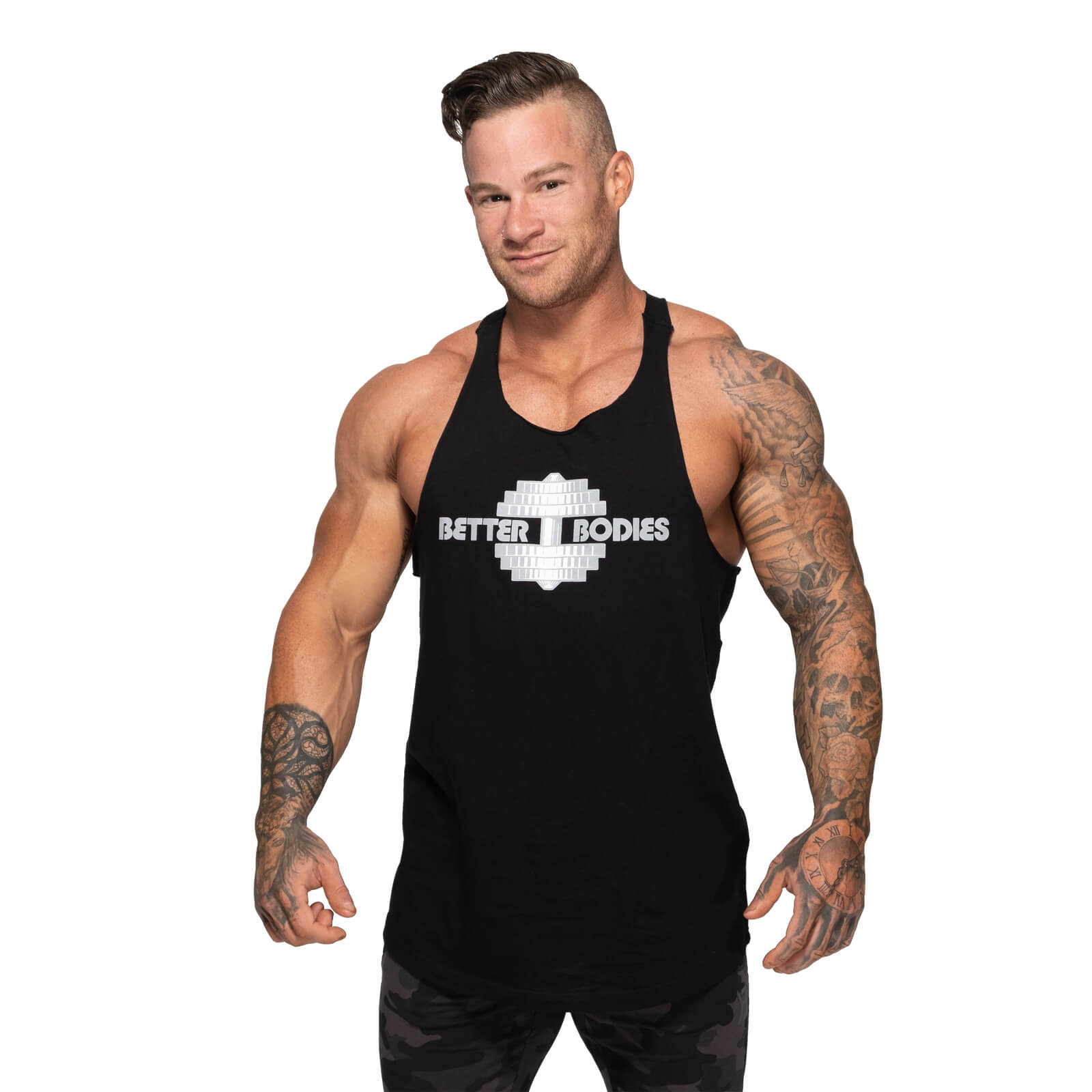 Sjekke Team BB Stringer V2, black, Better Bodies hos SportGymButikken.no