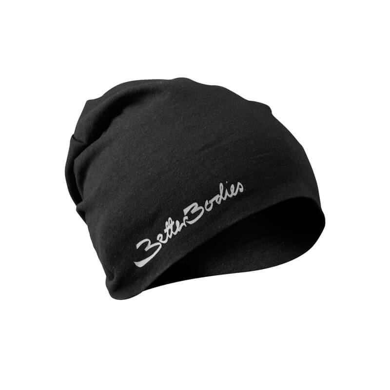 Sjekke Womens Beanie, Better Bodies, black hos SportGymButikken.no