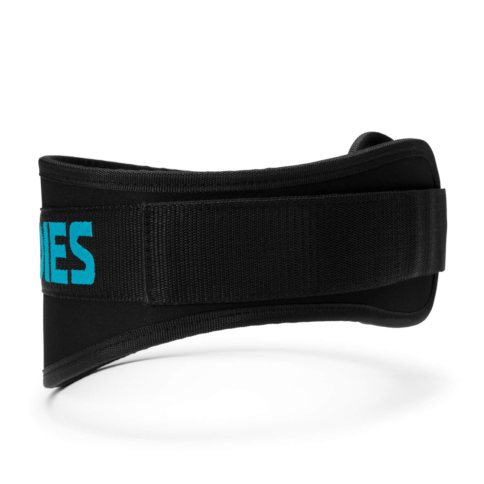 Women's Gym Belt, black/aqua, Better Bodies