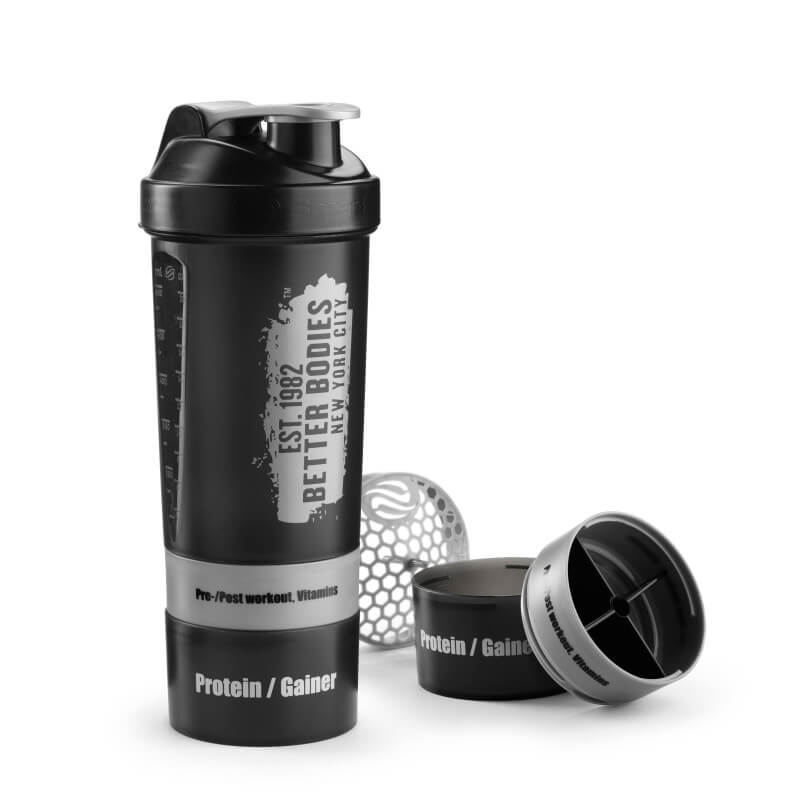 Sjekke Gym Shaker BB 800, black/metal, Better Bodies hos SportGymButikken.no