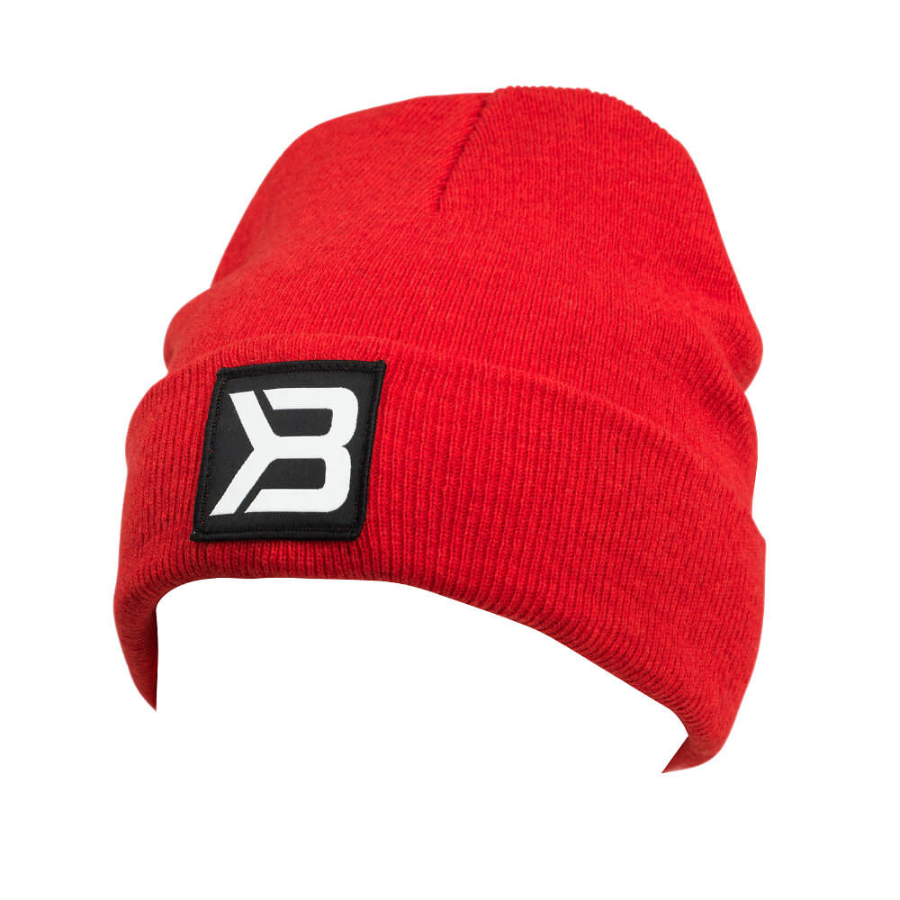 Sjekke Tribeca Beanie, bright red, Better Bodies hos SportGymButikken.no