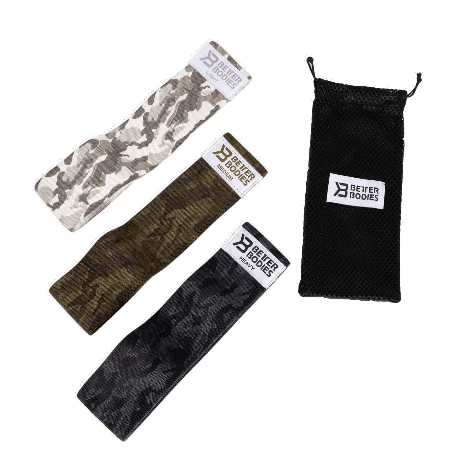 Glute Force 3-pack, camo combo, Better Bodies