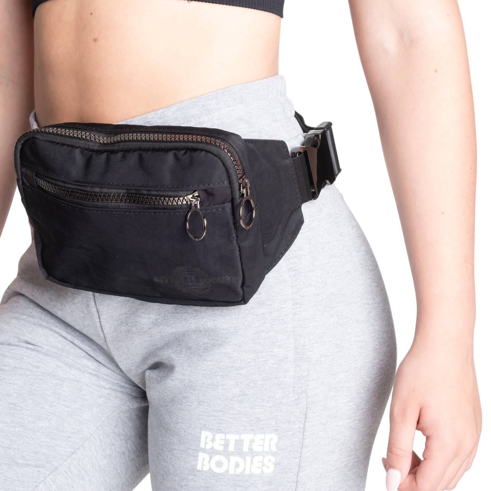 Sjekke Lux Fanny Pack, black, Better Bodies hos SportGymButikken.no