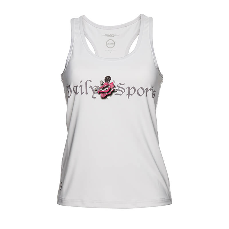 Sjekke Chakra Tank, white, Daily Sports hos SportGymButikken.no