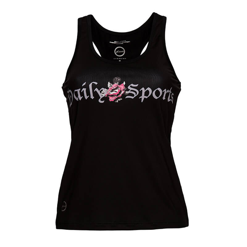 Sjekke Chakra Tank, black, Daily Sports hos SportGymButikken.no