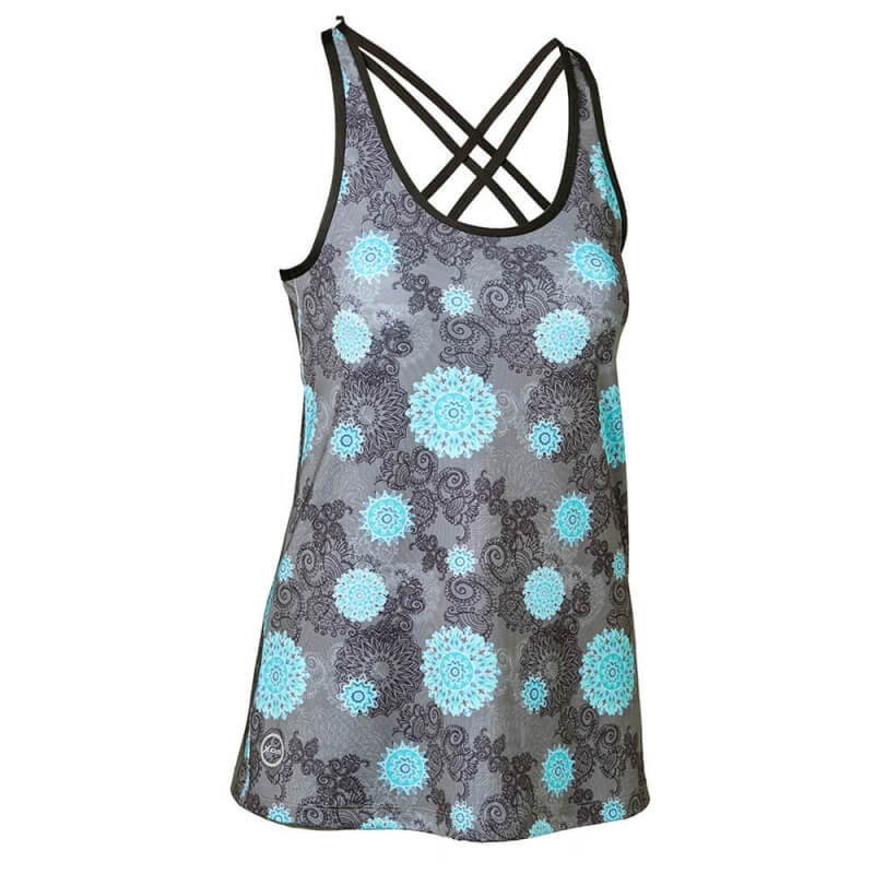 Mantra Tank, charcoal, Daily Sports