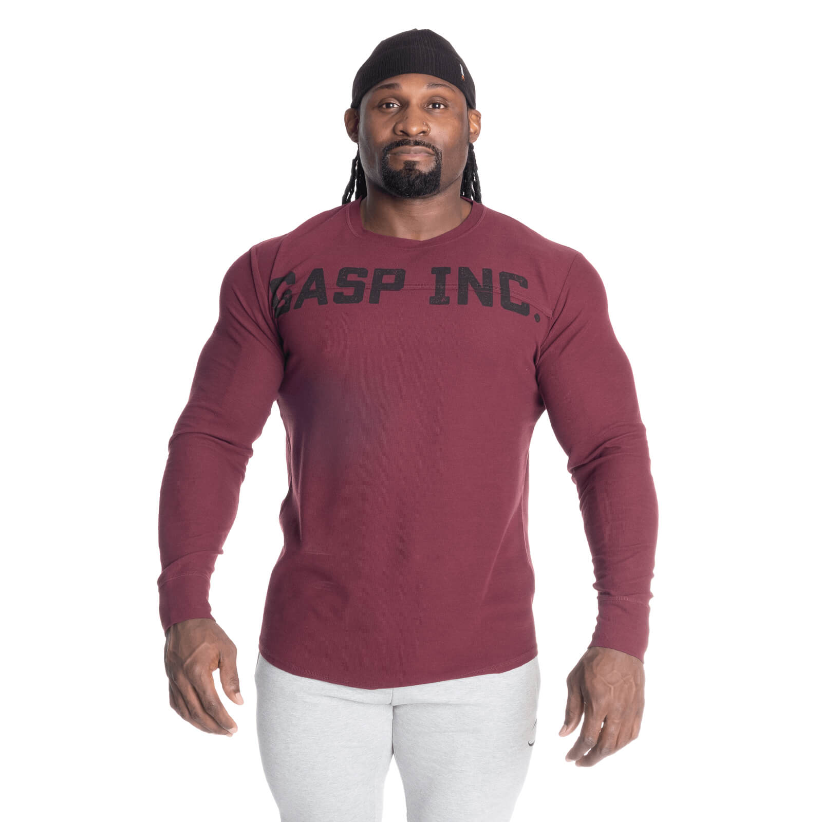 Sjekke GASP Inc Thermal, maroon, GASP hos SportGymButikken.no