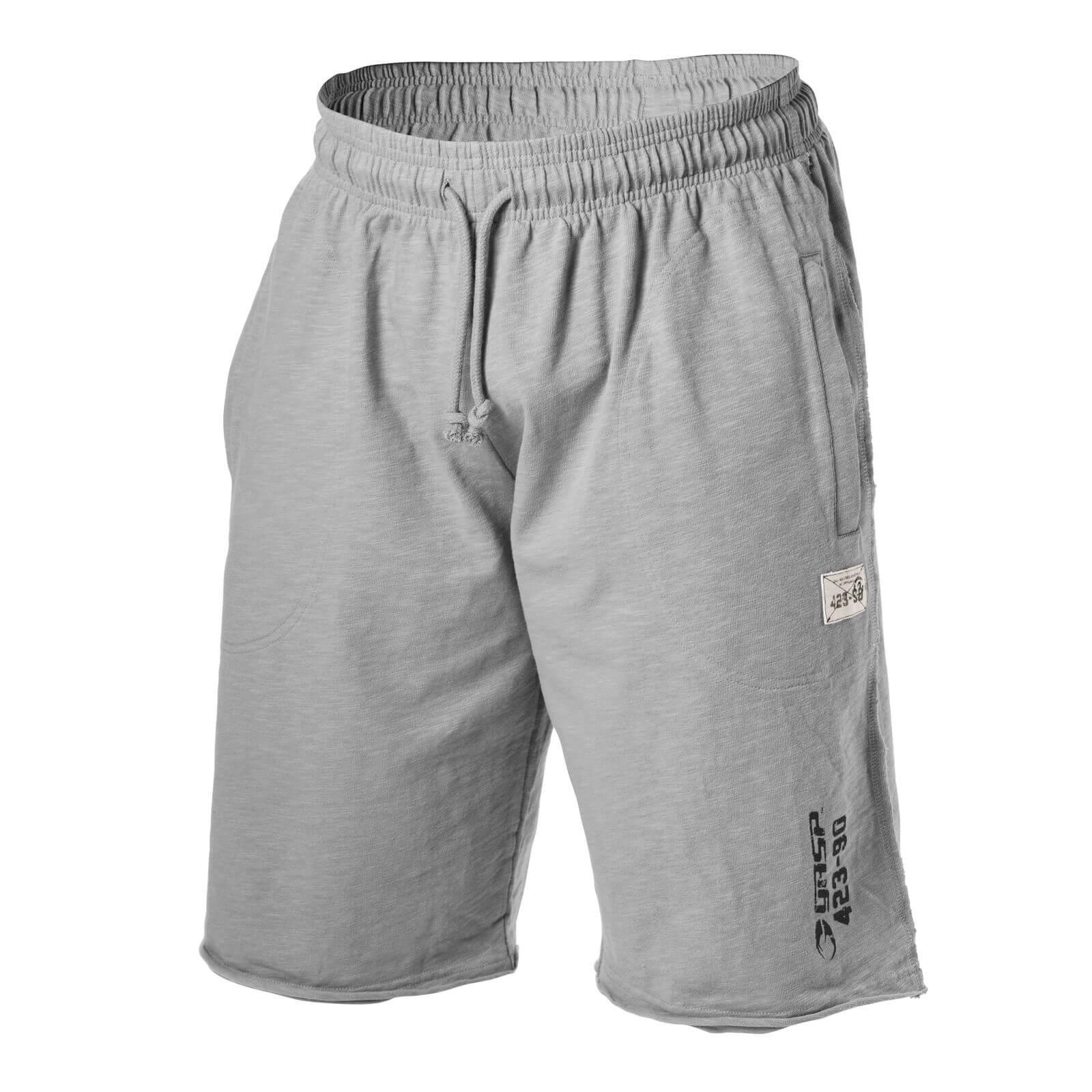 Sjekke Throwback Sweat Shorts, light grey, GASP hos SportGymButikken.no