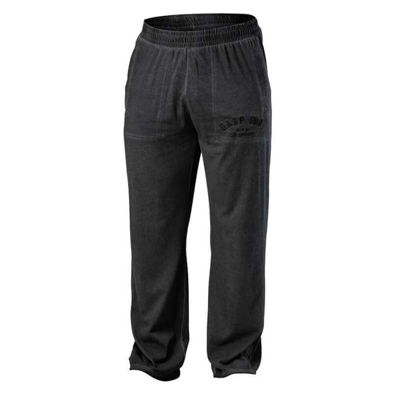 Sjekke Heritage Pants, wash black, GASP hos SportGymButikken.no