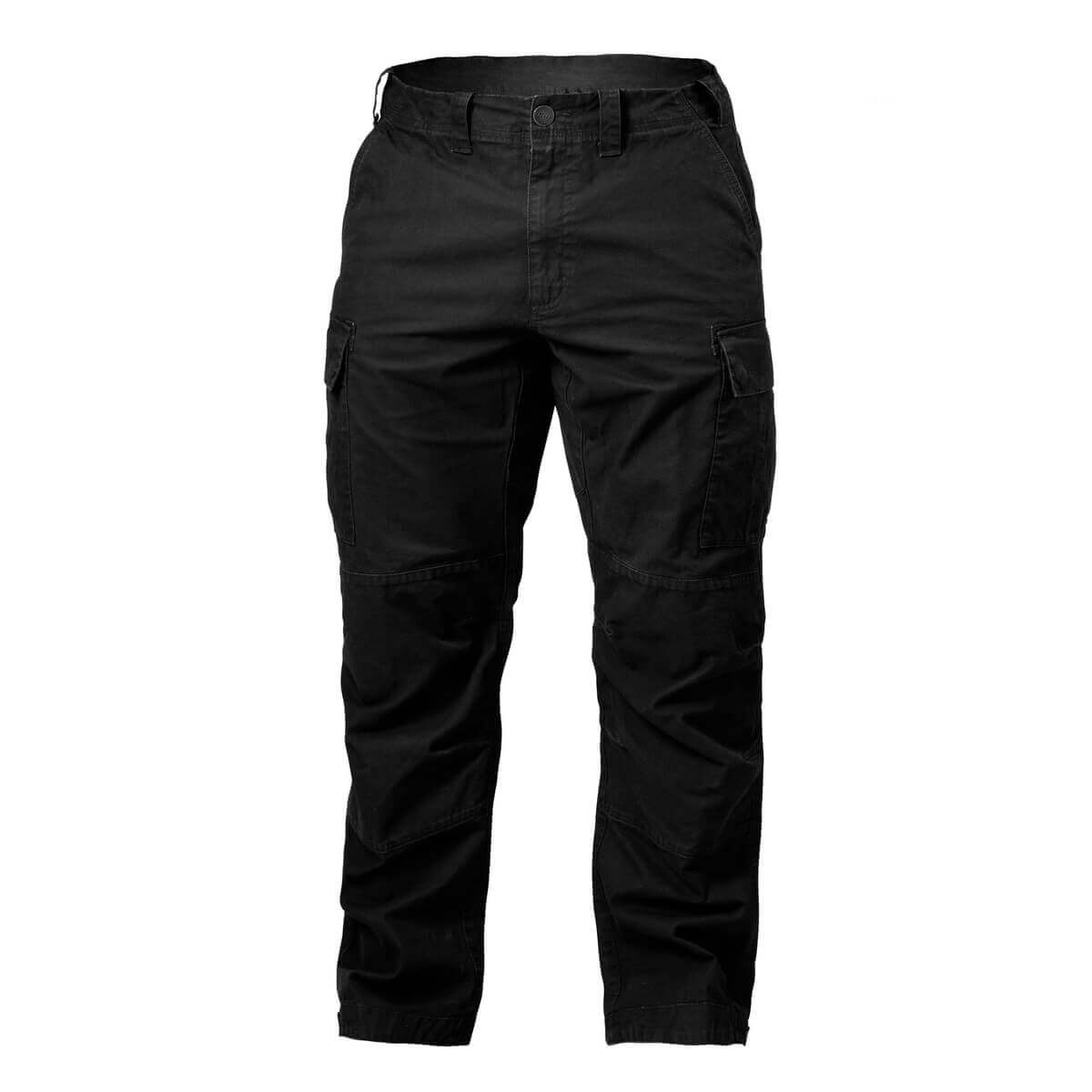 Sjekke Rough Cargo Pant, wash black, GASP hos SportGymButikken.no