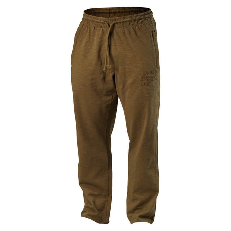 Sjekke Throwback Straight Pant, military olive, GASP hos SportGymButikken.no