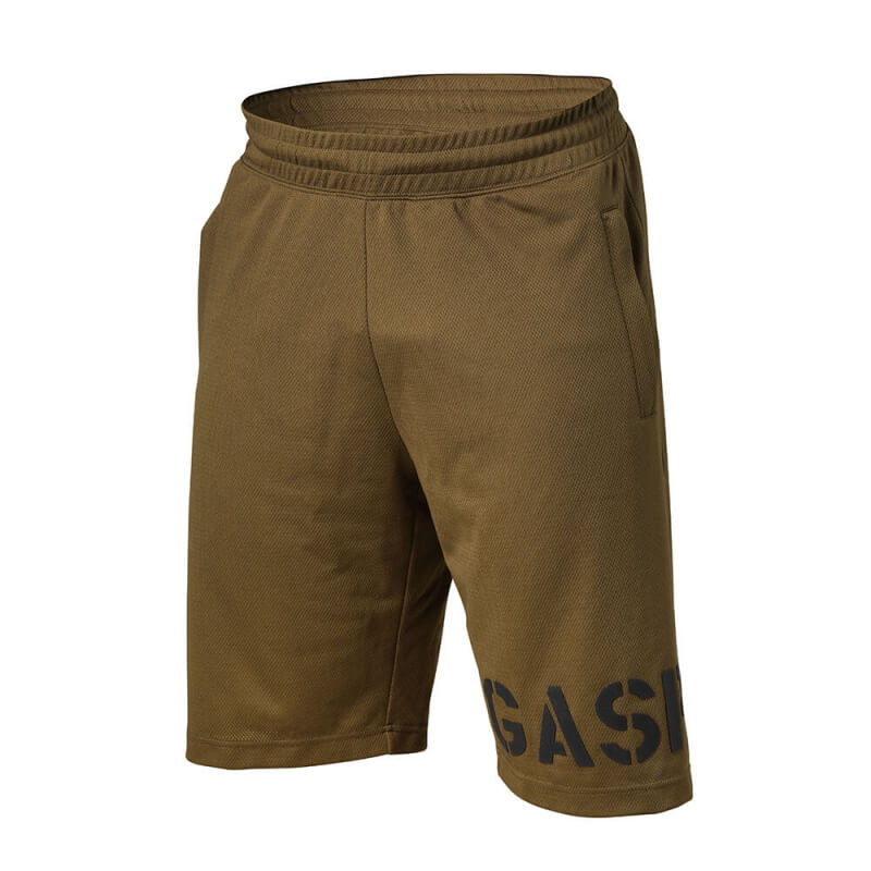 Essential Mesh Shorts, military olive, GASP