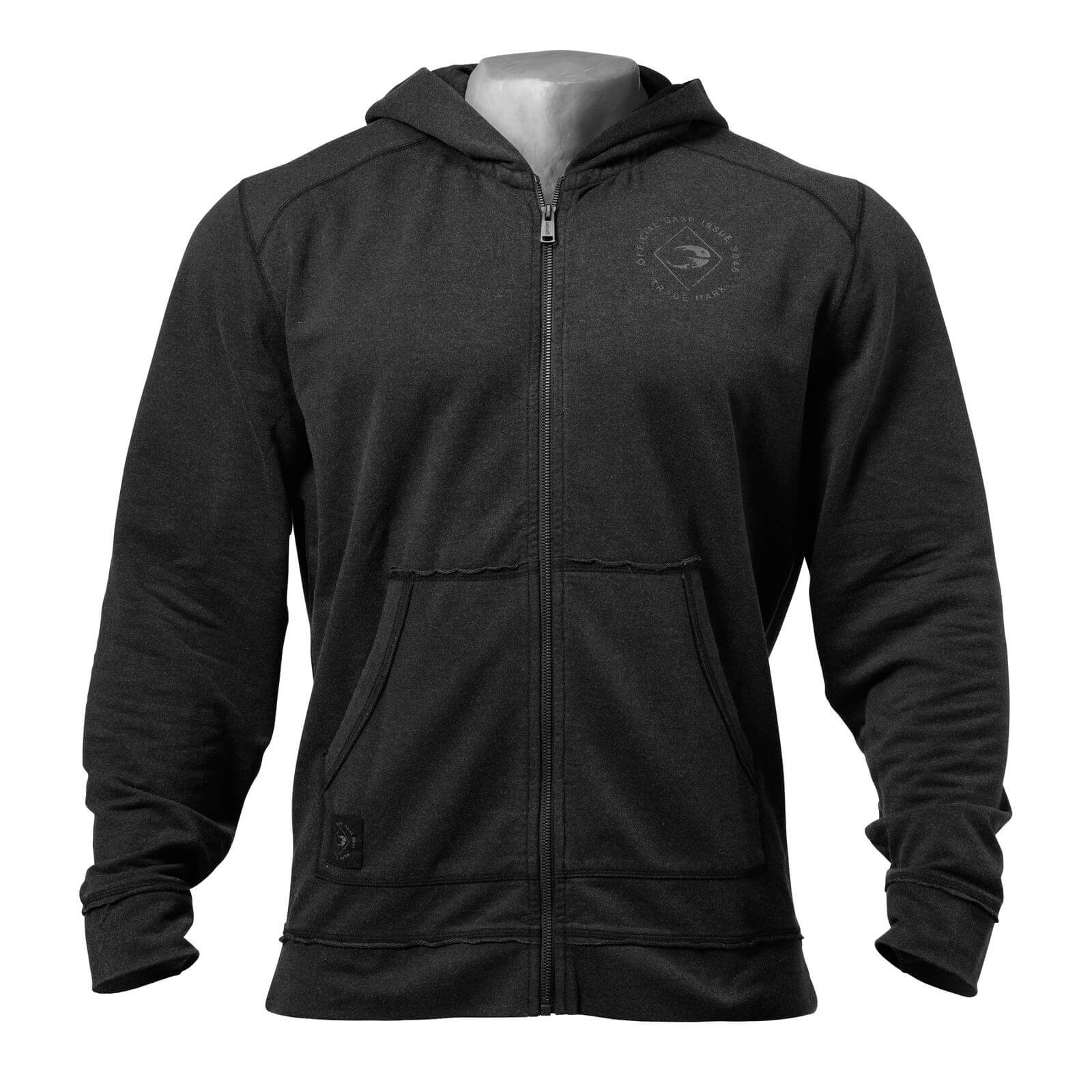 Sjekke Annex Zip Hood, wash black, GASP hos SportGymButikken.no