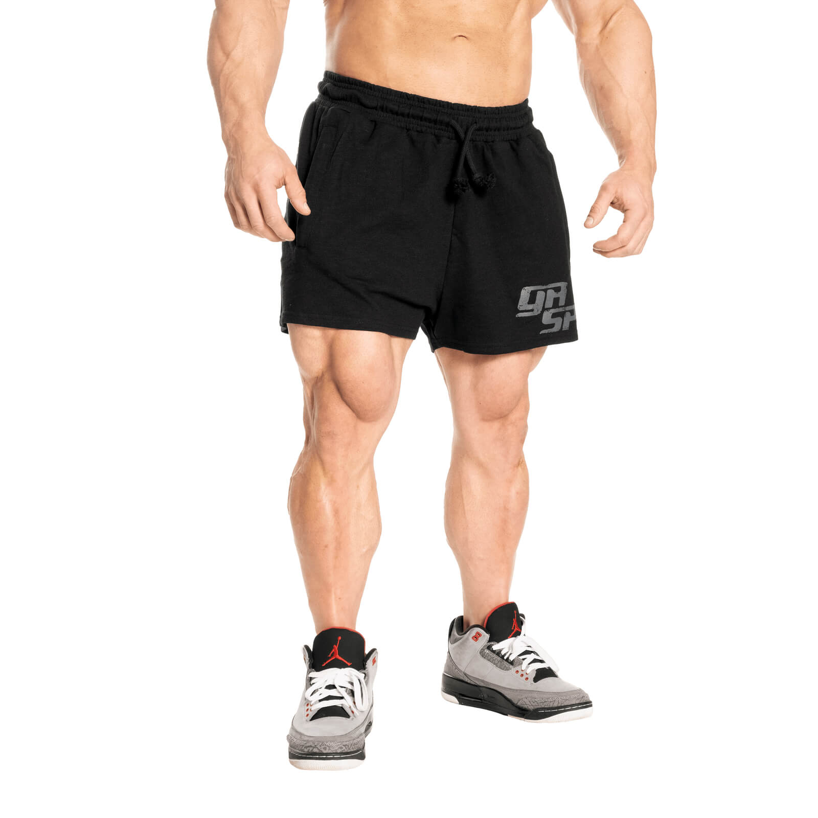 Sjekke Pro GASP Shorts, black, GASP hos SportGymButikken.no