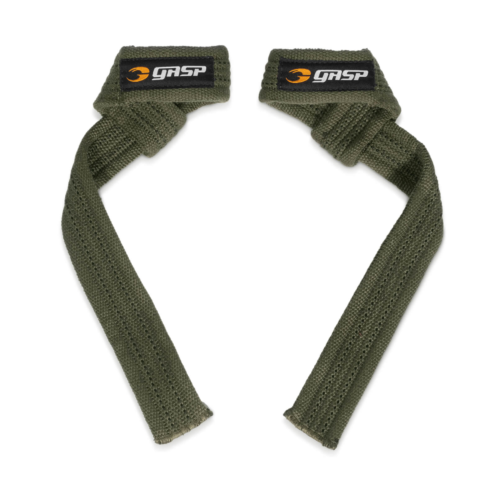 Sjekke GASP Lifting Straps, green/black, GASP hos SportGymButikken.no