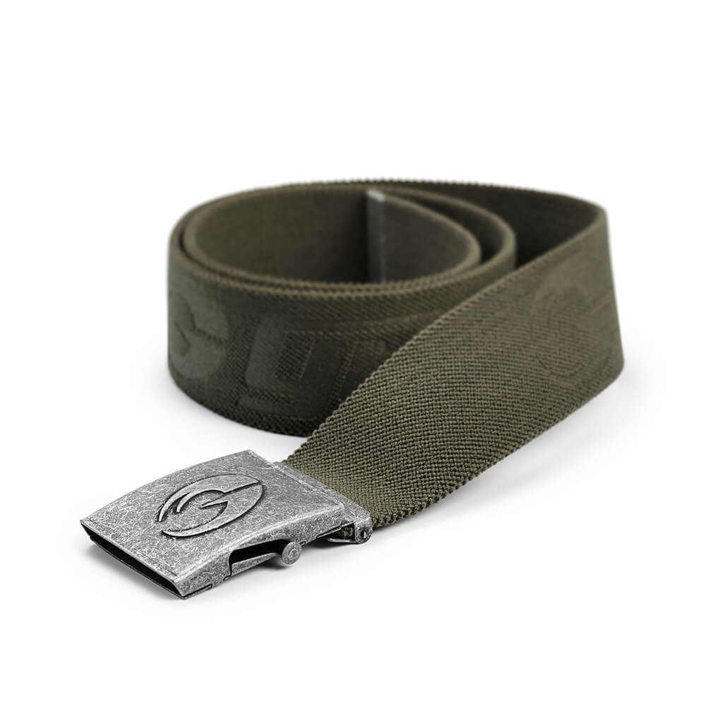 Sjekke Webbing Belt, wash green, GASP hos SportGymButikken.no