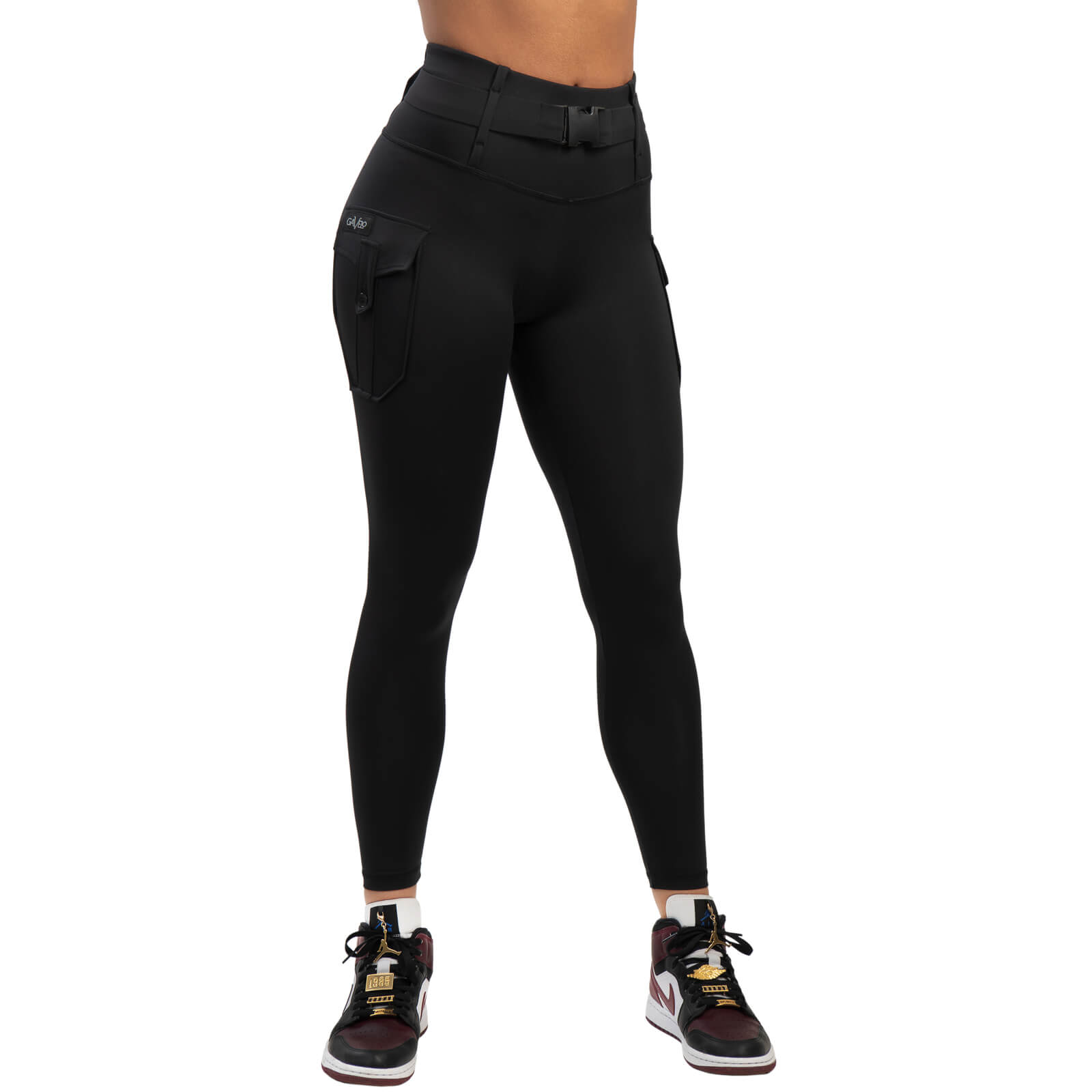 Sjekke Cargo Tights, black, Gavelo hos SportGymButikken.no