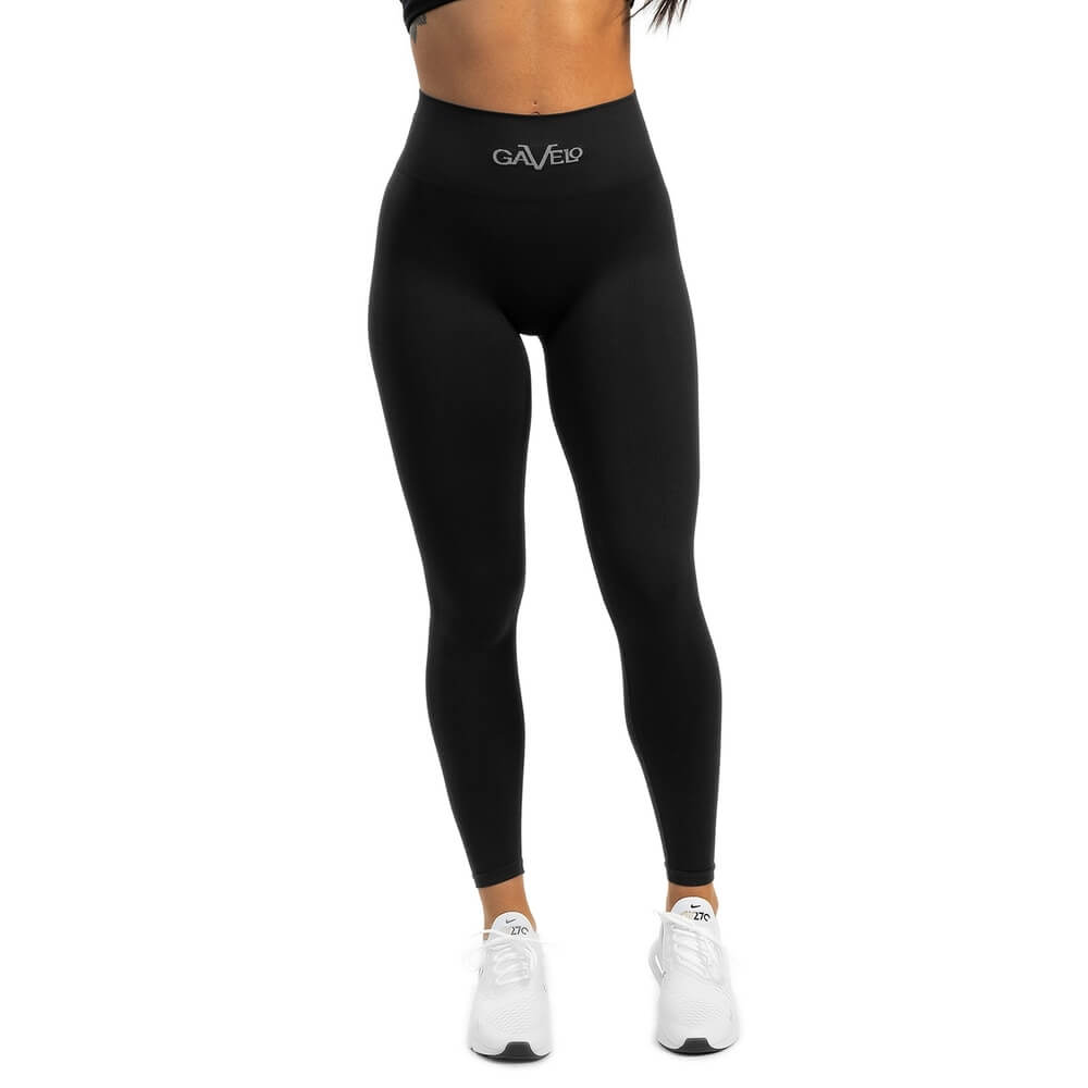 Sjekke Booster Tights, black, Gavelo hos SportGymButikken.no